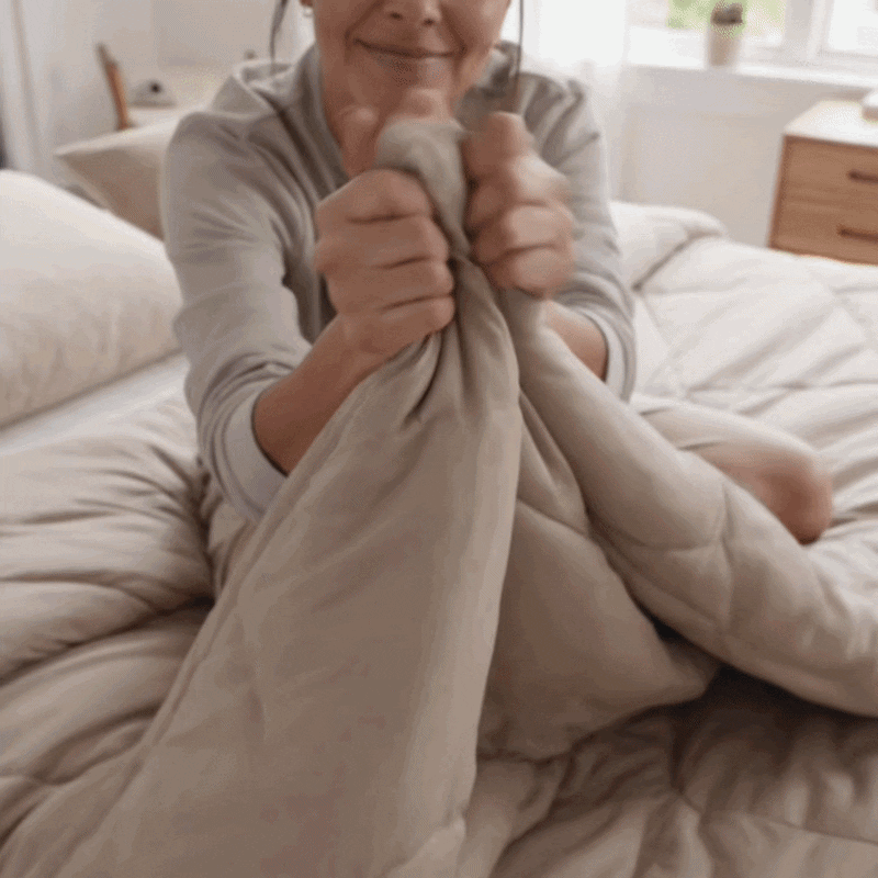 Se siente como una cama recién hecha.