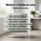 DulceSueño® — La sábana 2 en 1 de secado rápido que elimina la necesidad de ropa de cama.