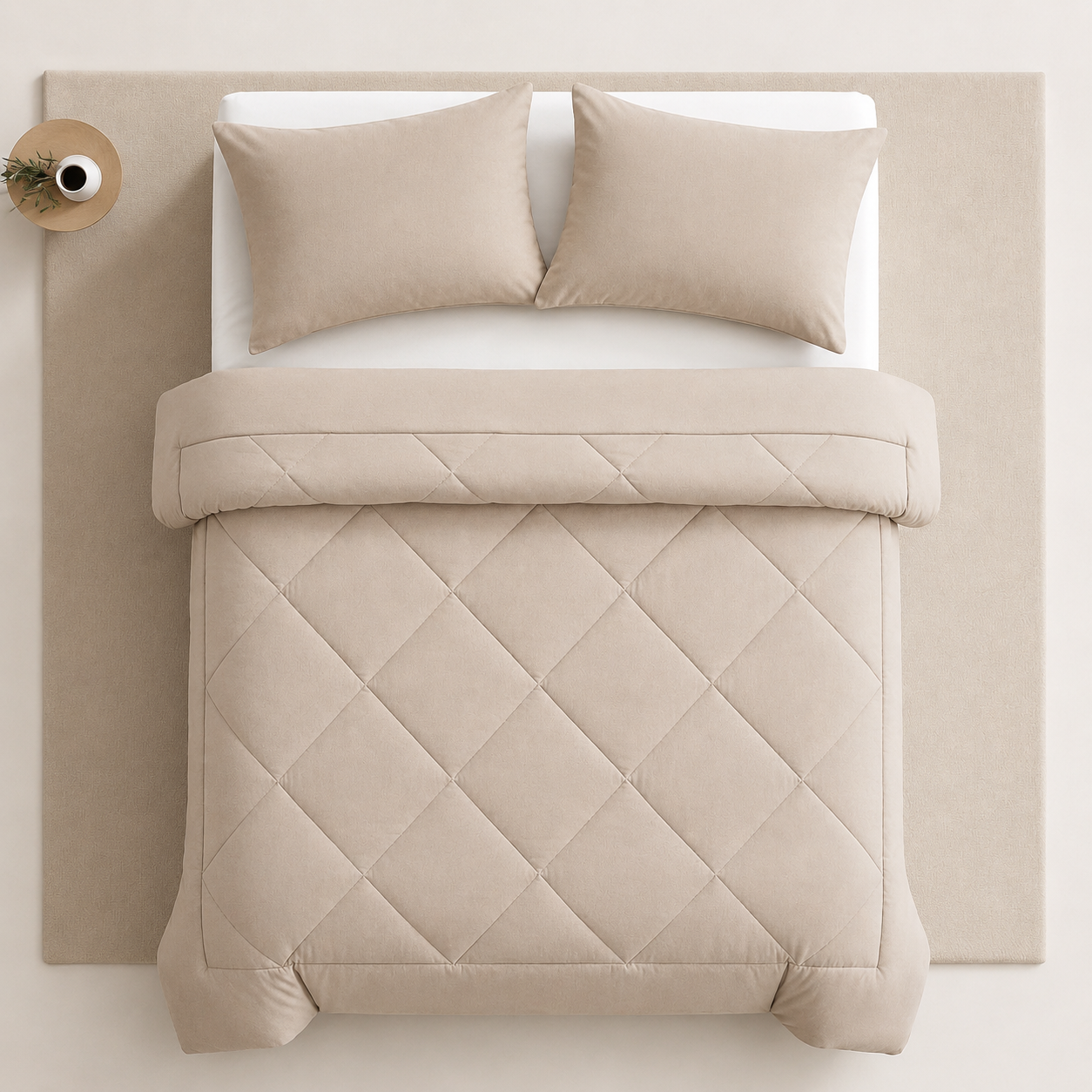 DulceSueño® — La sábana 2 en 1 de secado rápido que elimina la necesidad de ropa de cama.