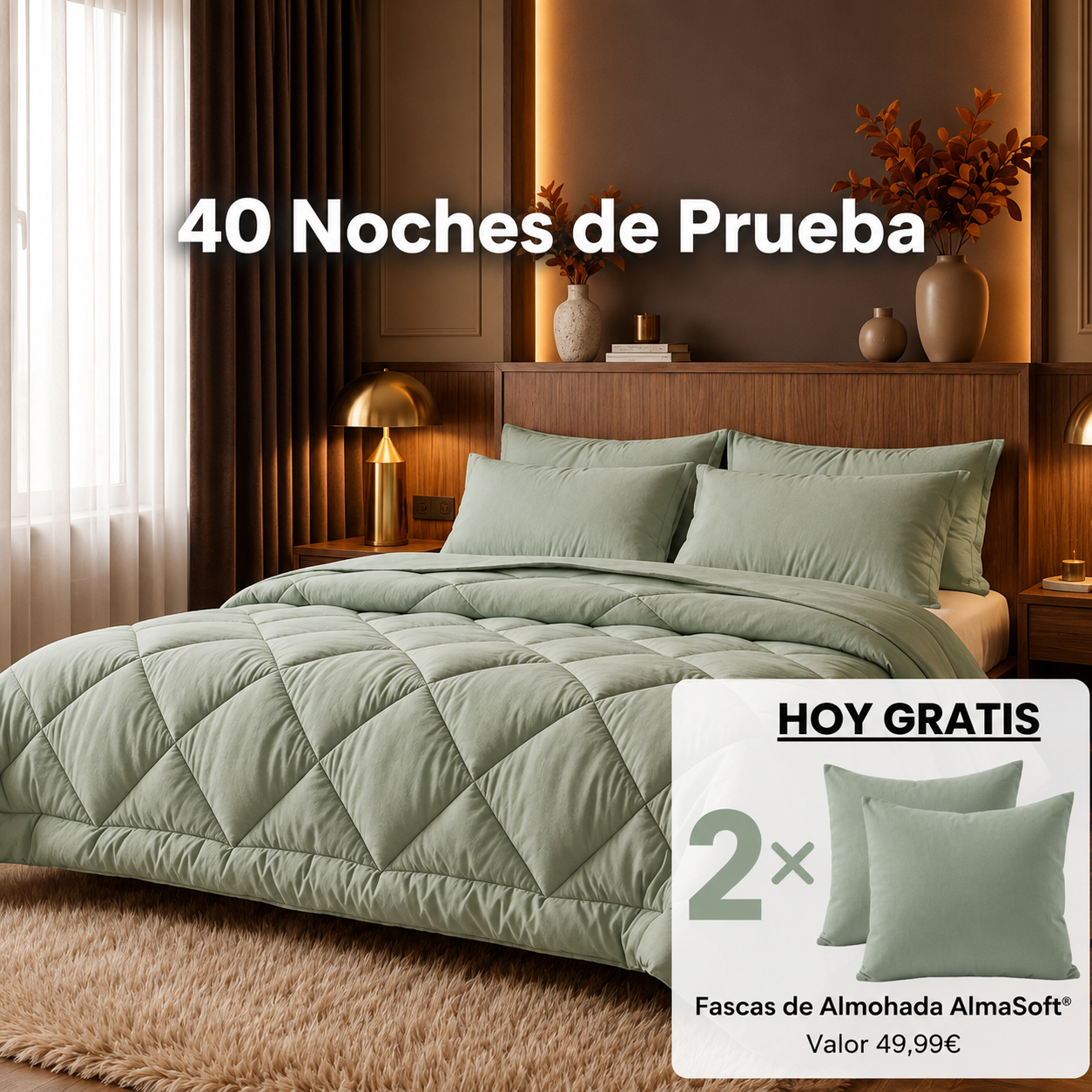 DulceSueño® — La sábana 2 en 1 de secado rápido que elimina la necesidad de ropa de cama.