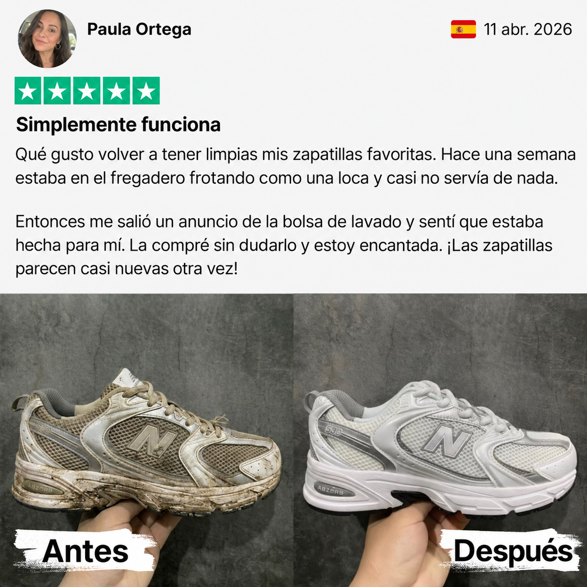 LavaZapas™ — Bolsa de lavado para zapatillas — 2