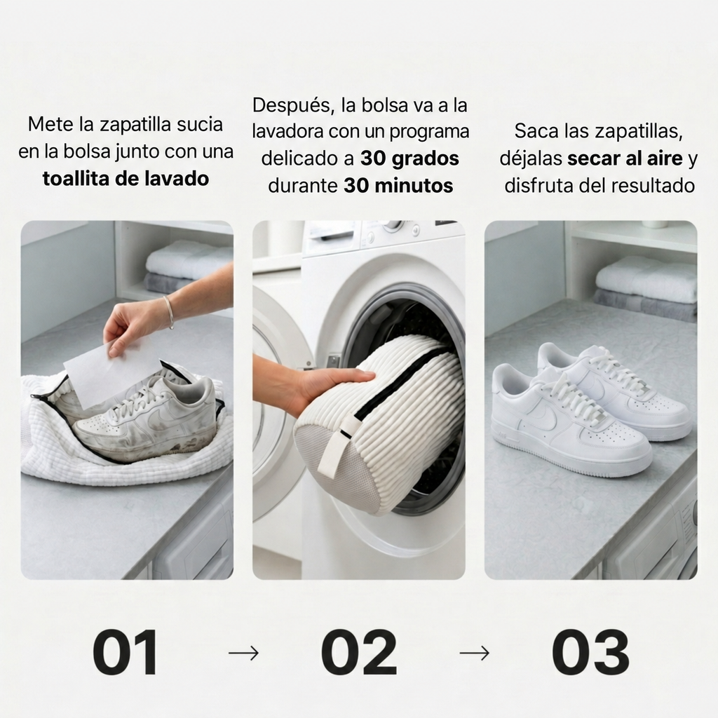 LavaZapas™ — Bolsa de lavado para zapatillas — 5