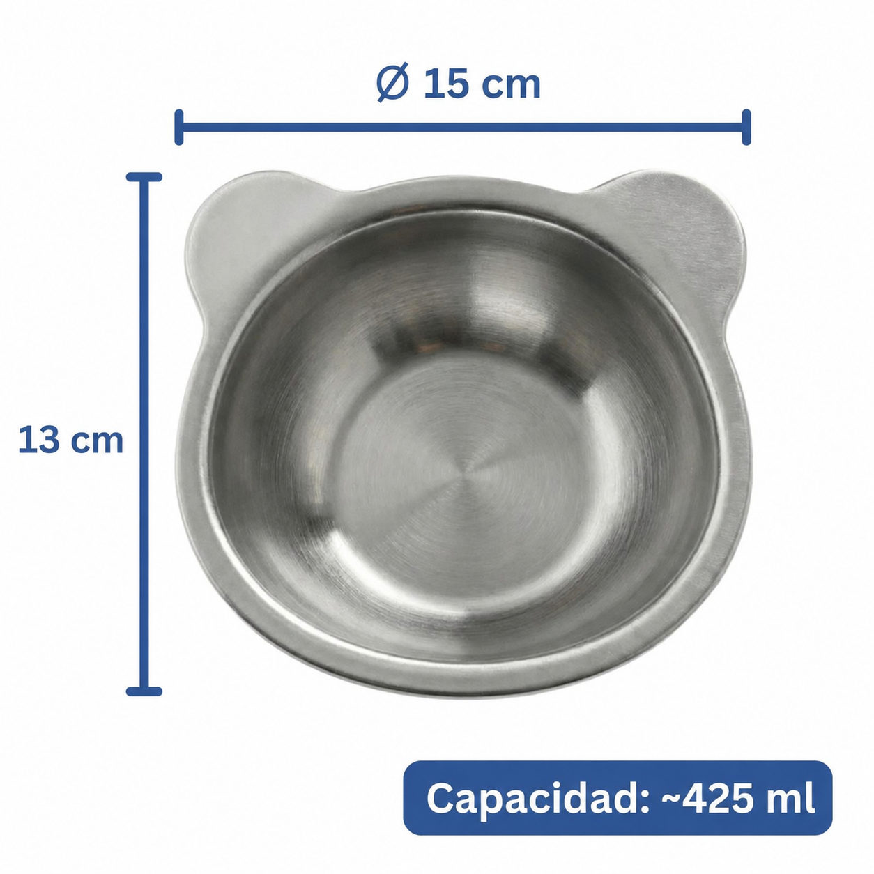Medidas del cuenco y capacidad