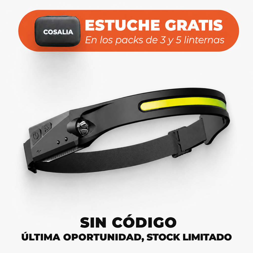 Linterna Frontal LED 230° — 1