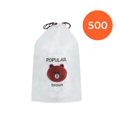 Pack de 5 paquetes — 500 fundas alimentarias desechables