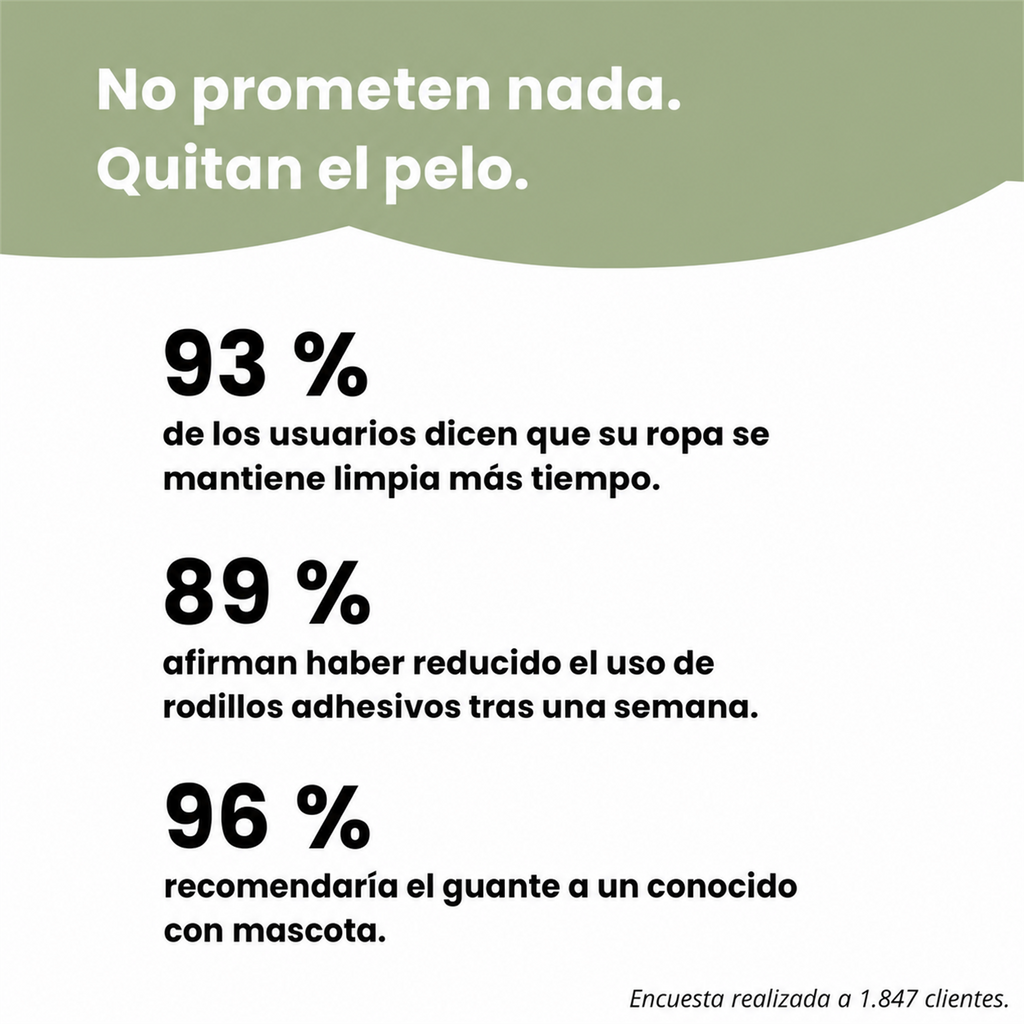 QuitaPelos™ — Guante Antipelo Reutilizable y Ecológico — 5