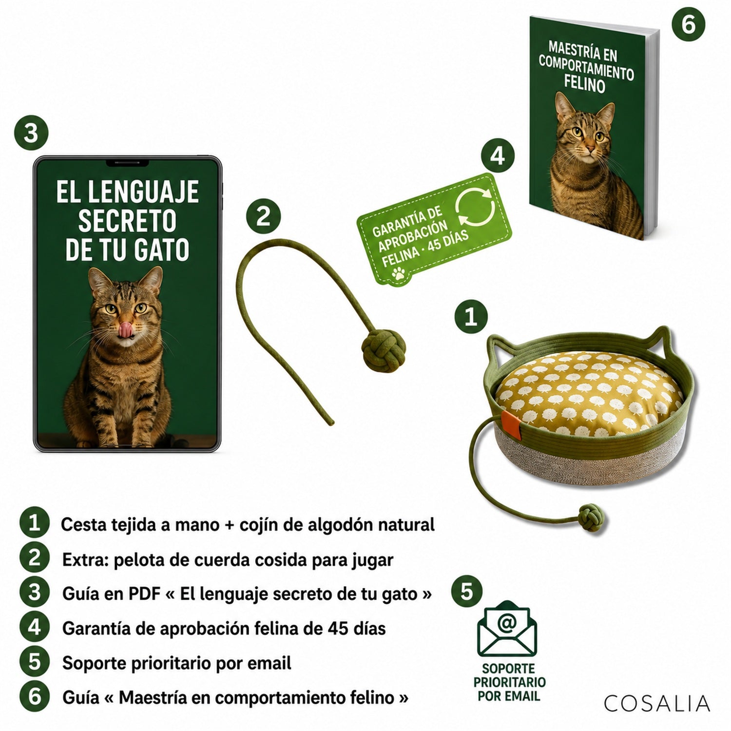 Cesta Instinto™ (cesta-territorio para gatos) — 6