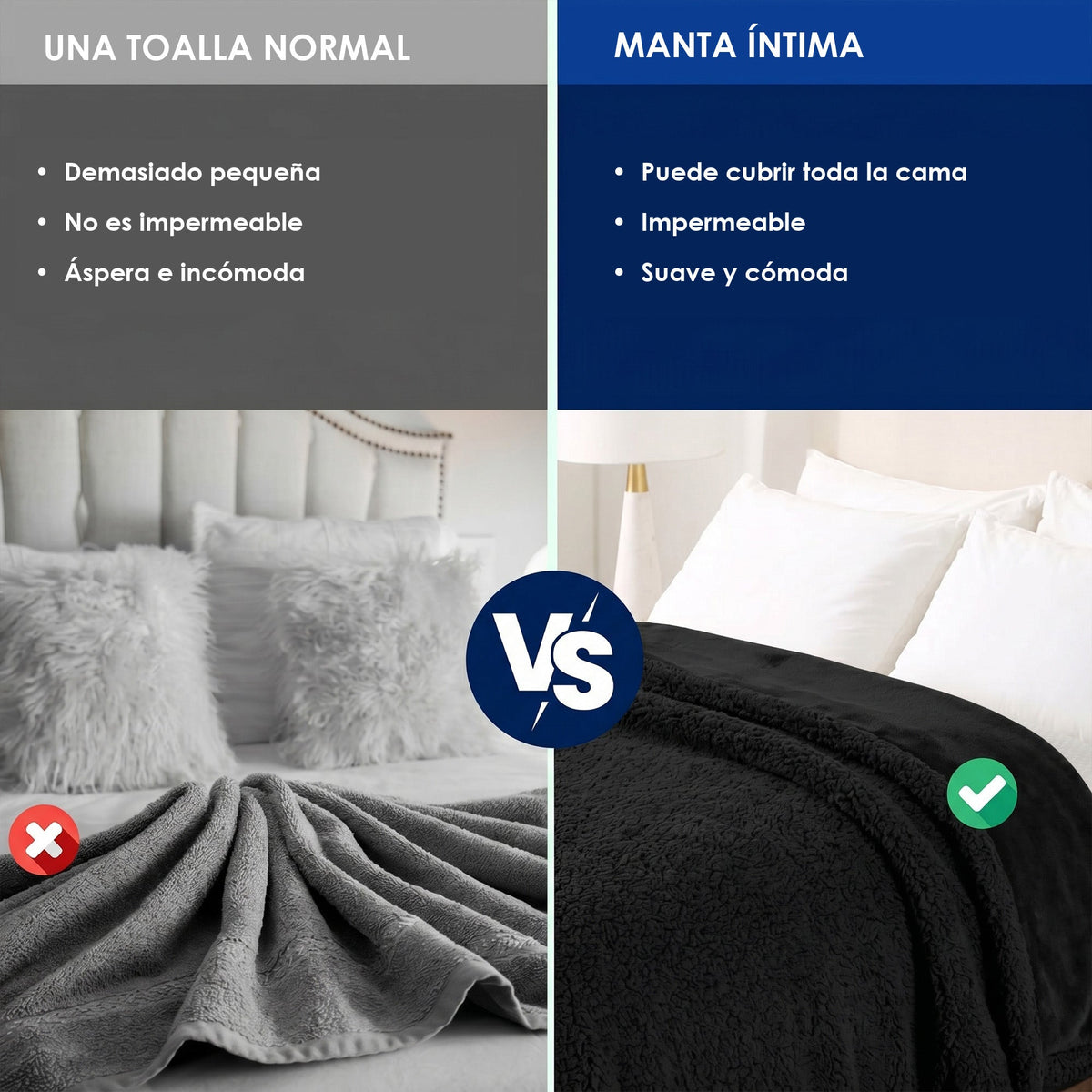Cosalia® Manta Íntima Impermeable (BOGO) — 2