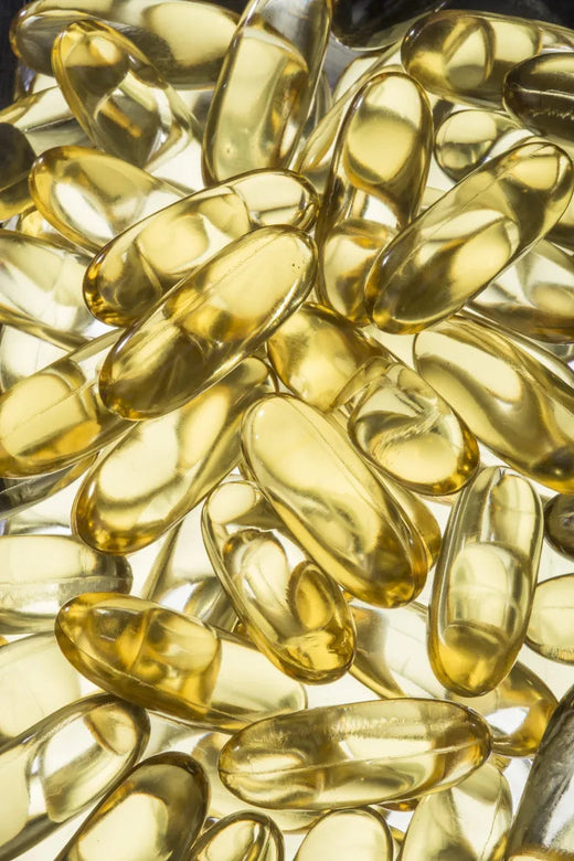 Cápsulas de aceite rico en omega-3 DHA y EPA