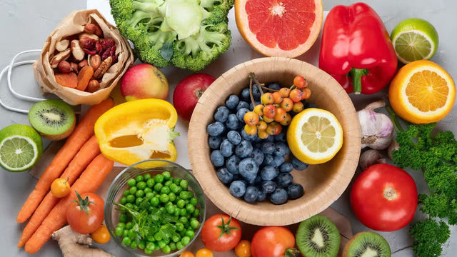 Frutas y verduras ricas en vitamina C